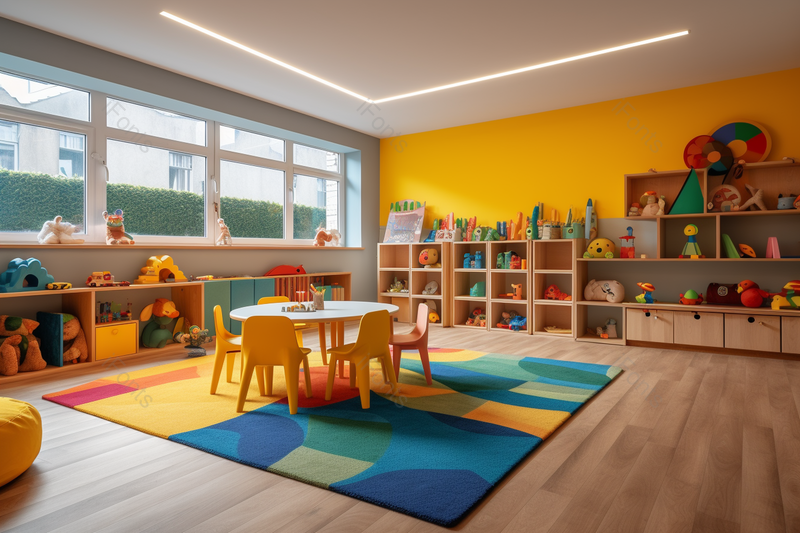 幼儿园里的游戏室布置,高清,摄影图,摄影图片,图片大全,摄影图免费下载